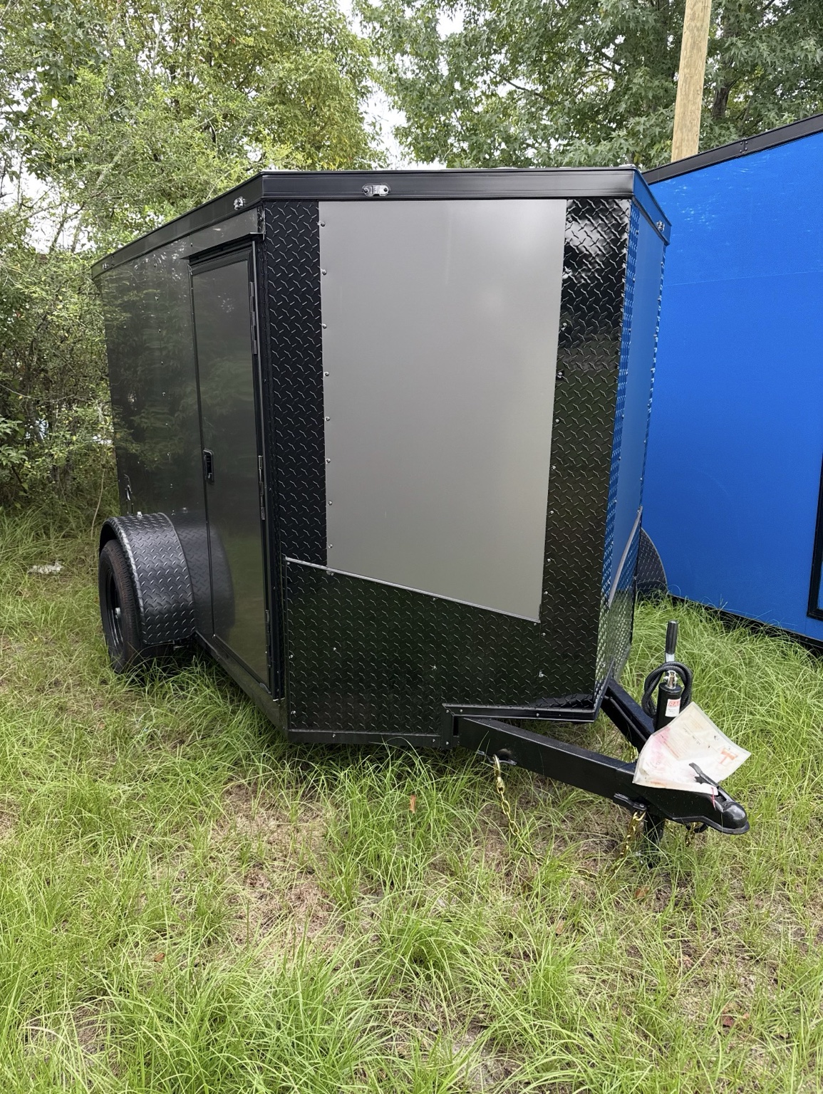 5×10 Single Axle Enclosed Trailer