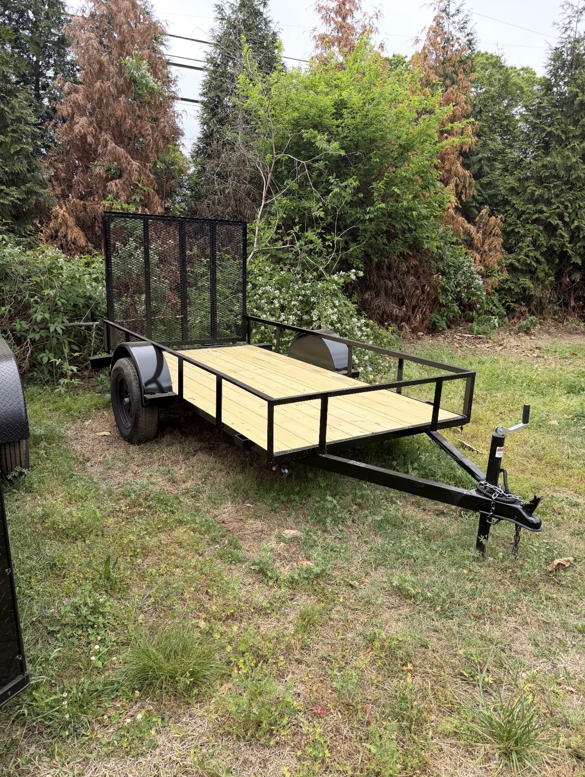 5×10 Single Axle Utility Trailer