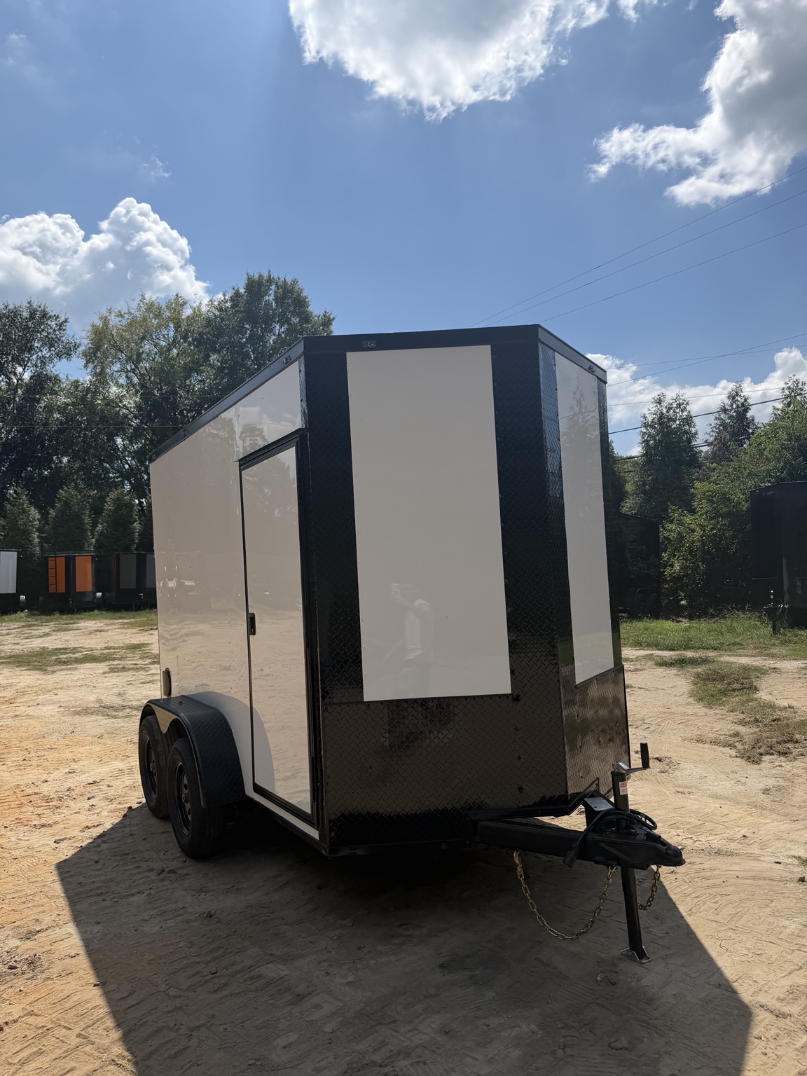 6×10 Tandem Axle Enclosed Trailer