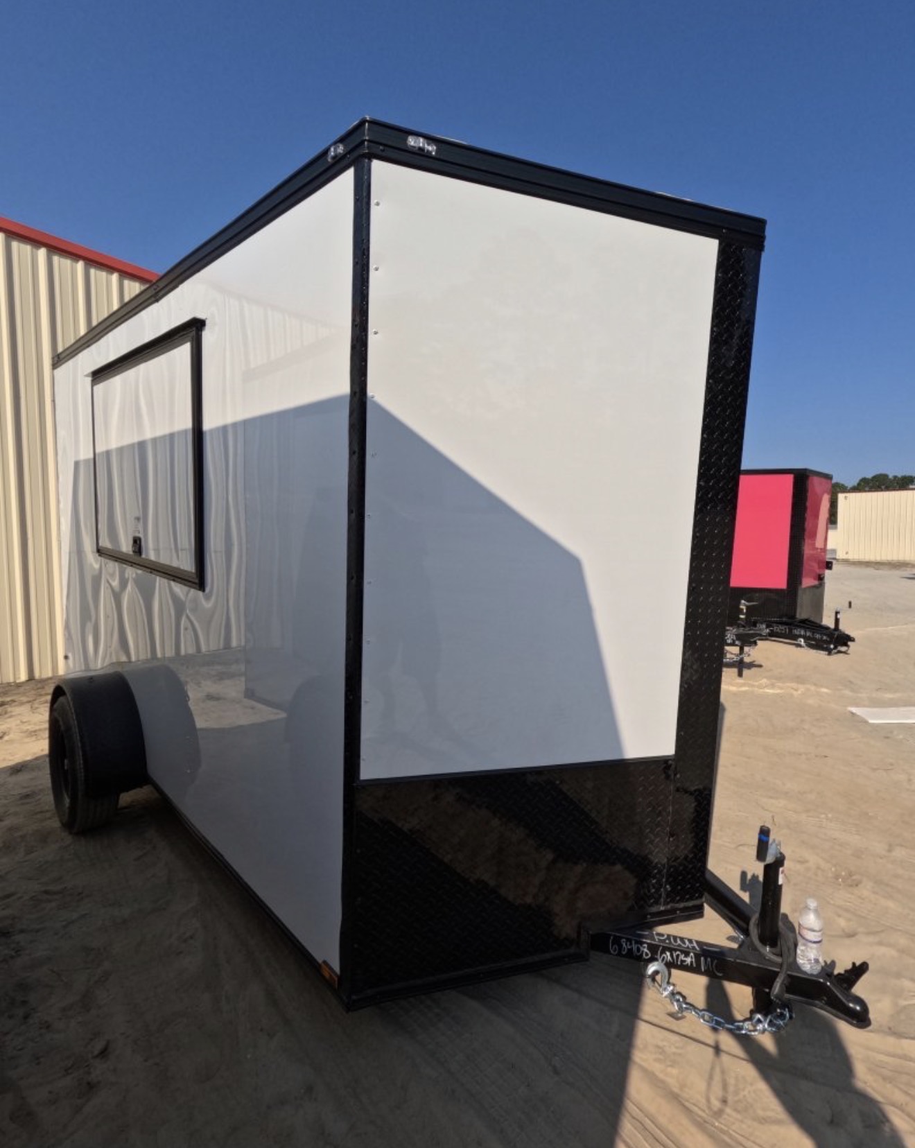 6×12 Single Axle Concession Trailer