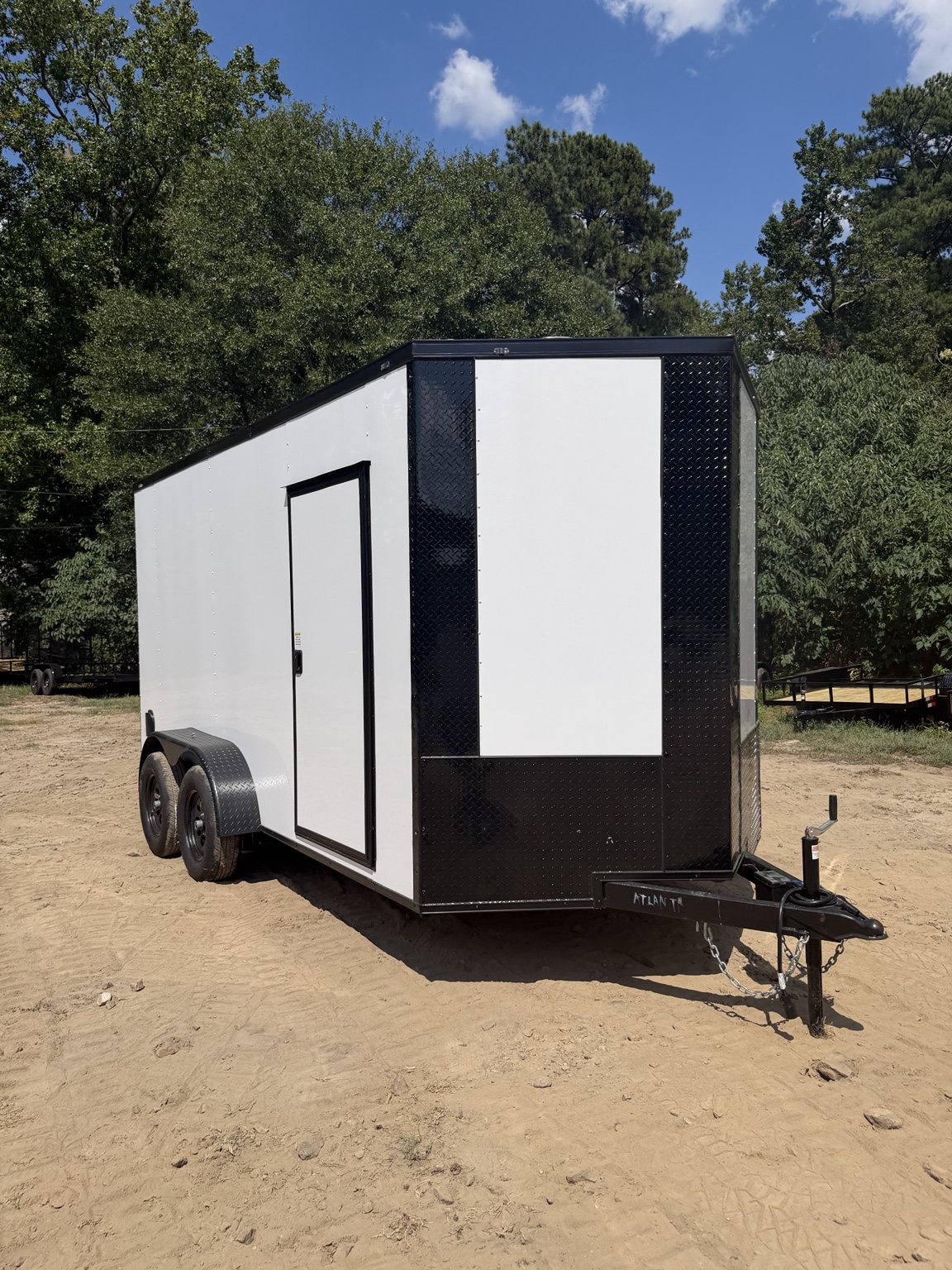 7×14 Tandem Axle Enclosed Trailer