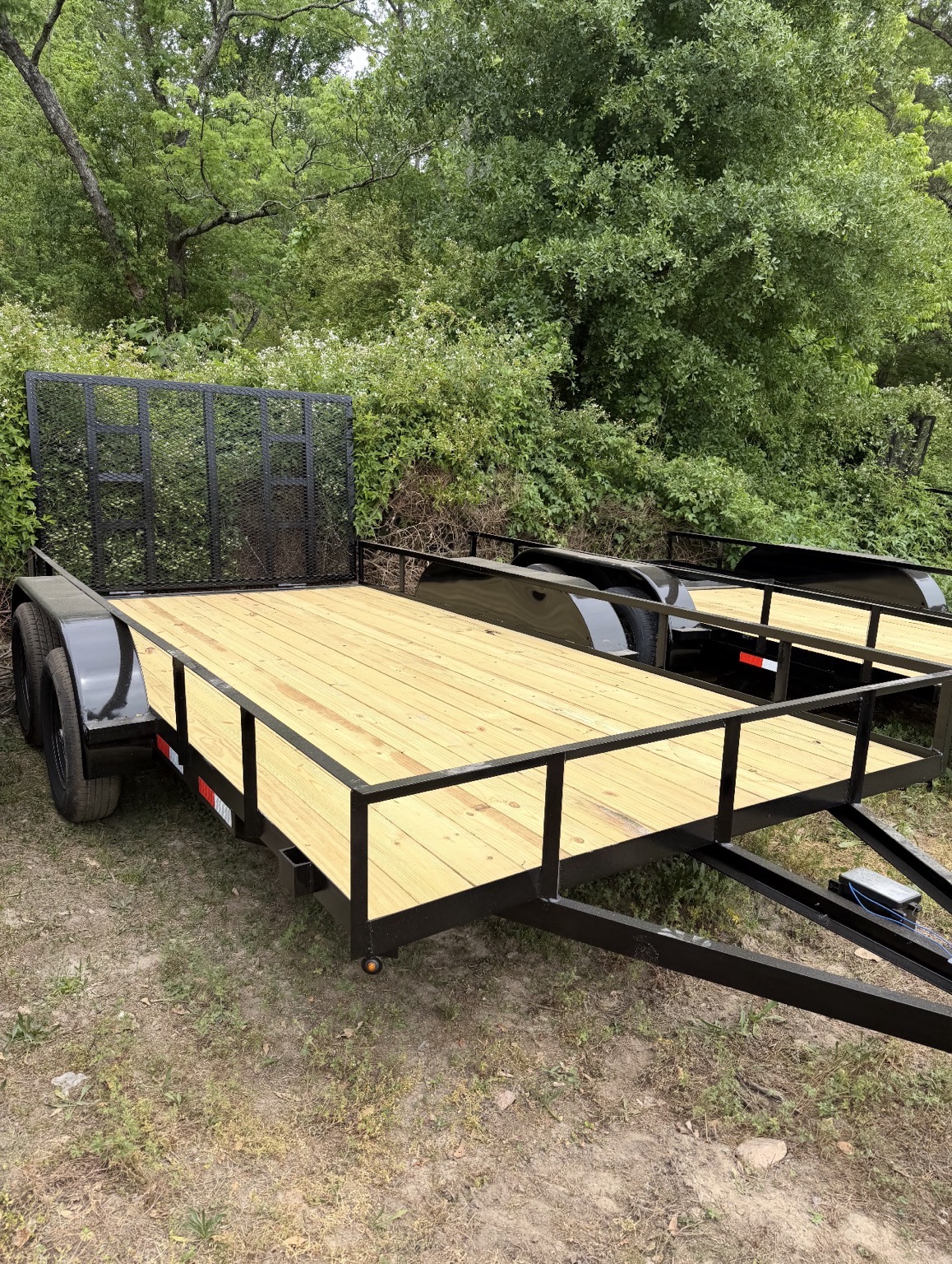7×14 Tandem Axle Utility Trailer