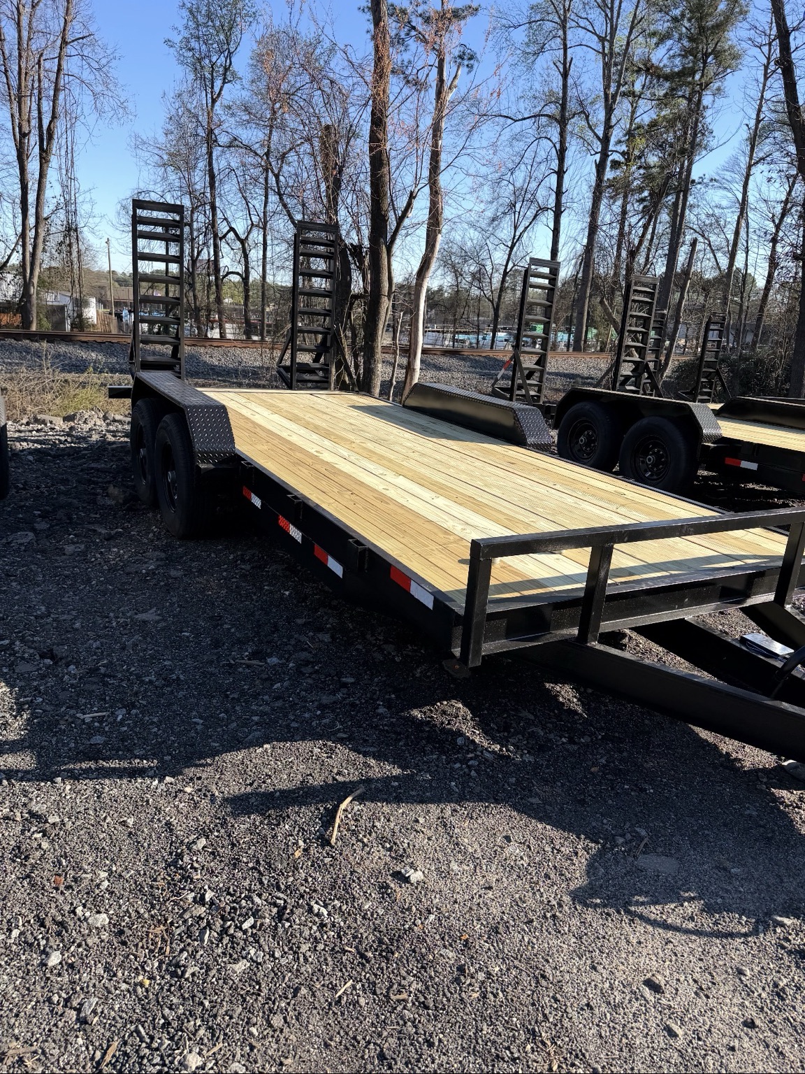 7×18 Tandem Axle Equipment Trailer
