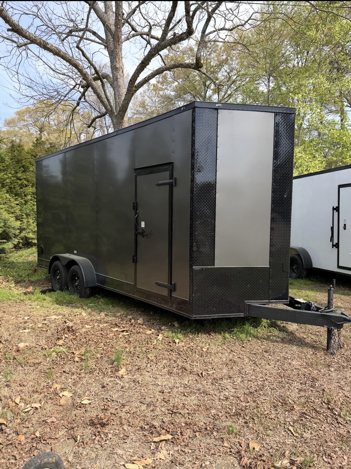 7×18 Tandem Axle Enclosed Trailer