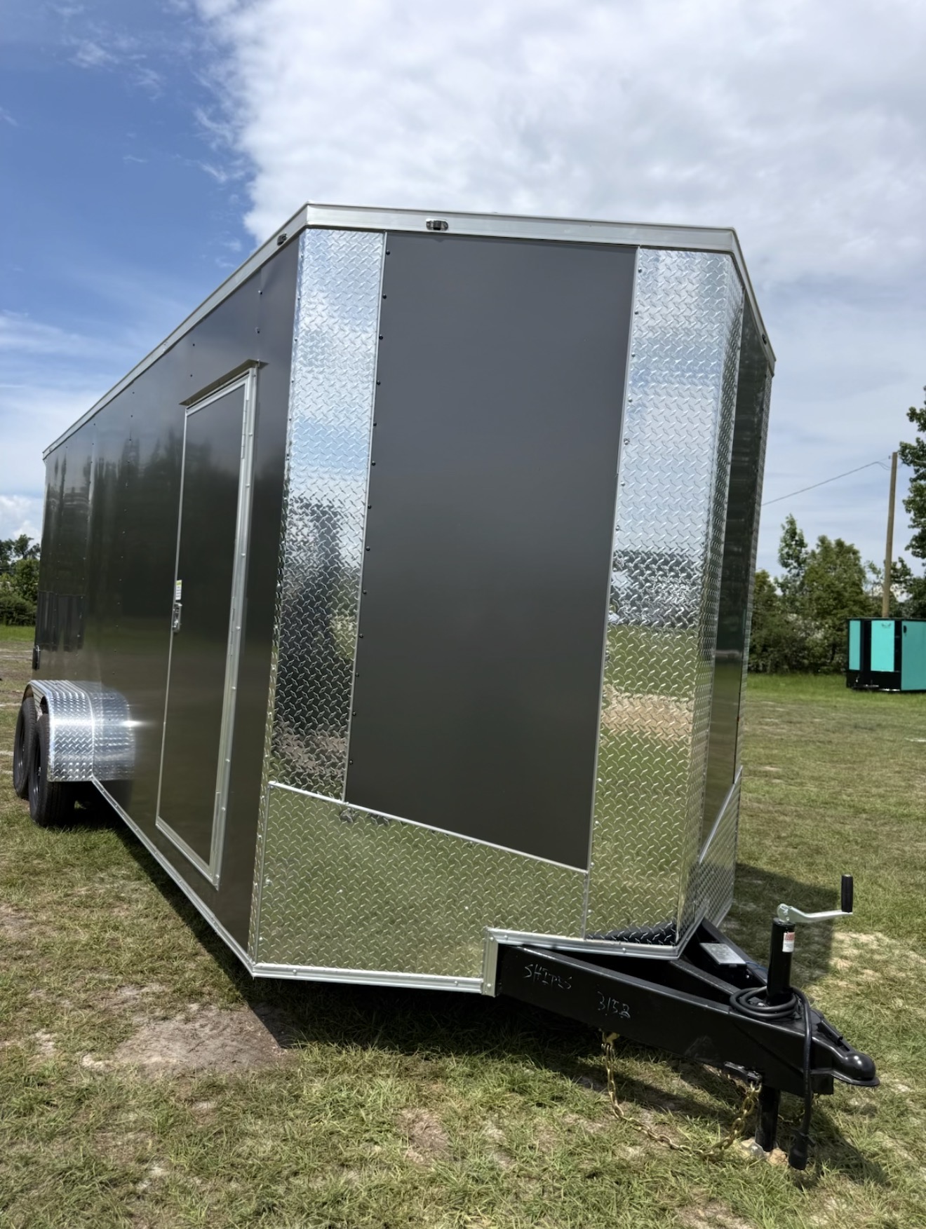 7×20 Tandem Axle Enclosed Trailer