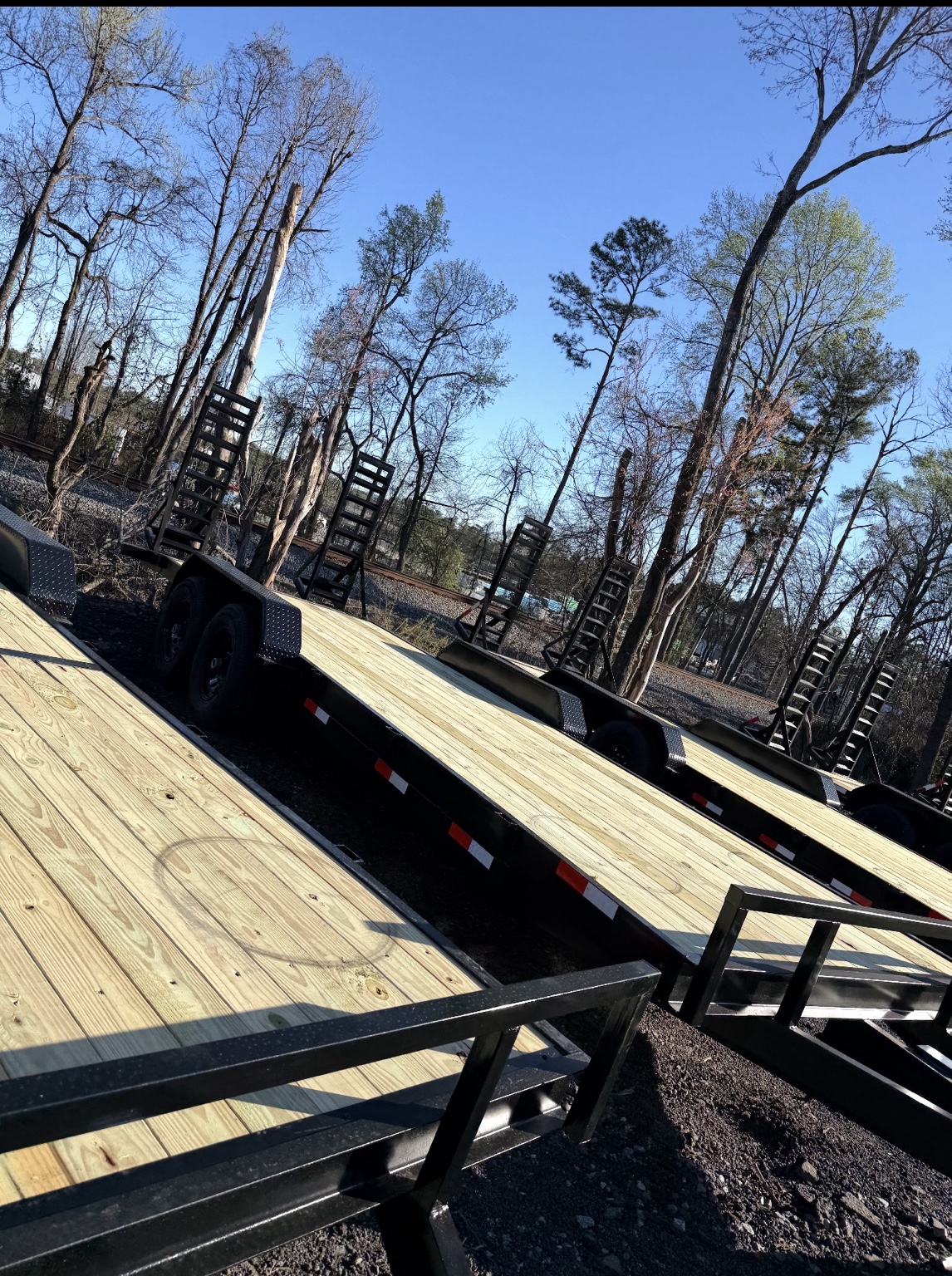7×22 Tandem Axle Equipment Trailer