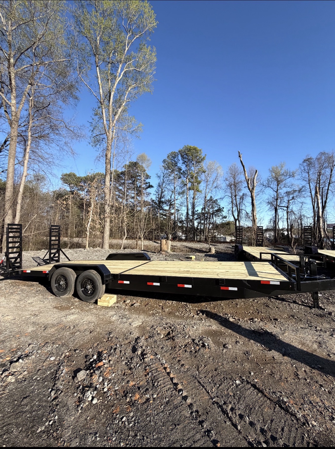 7×26 Tandem Axle Equipment Trailer