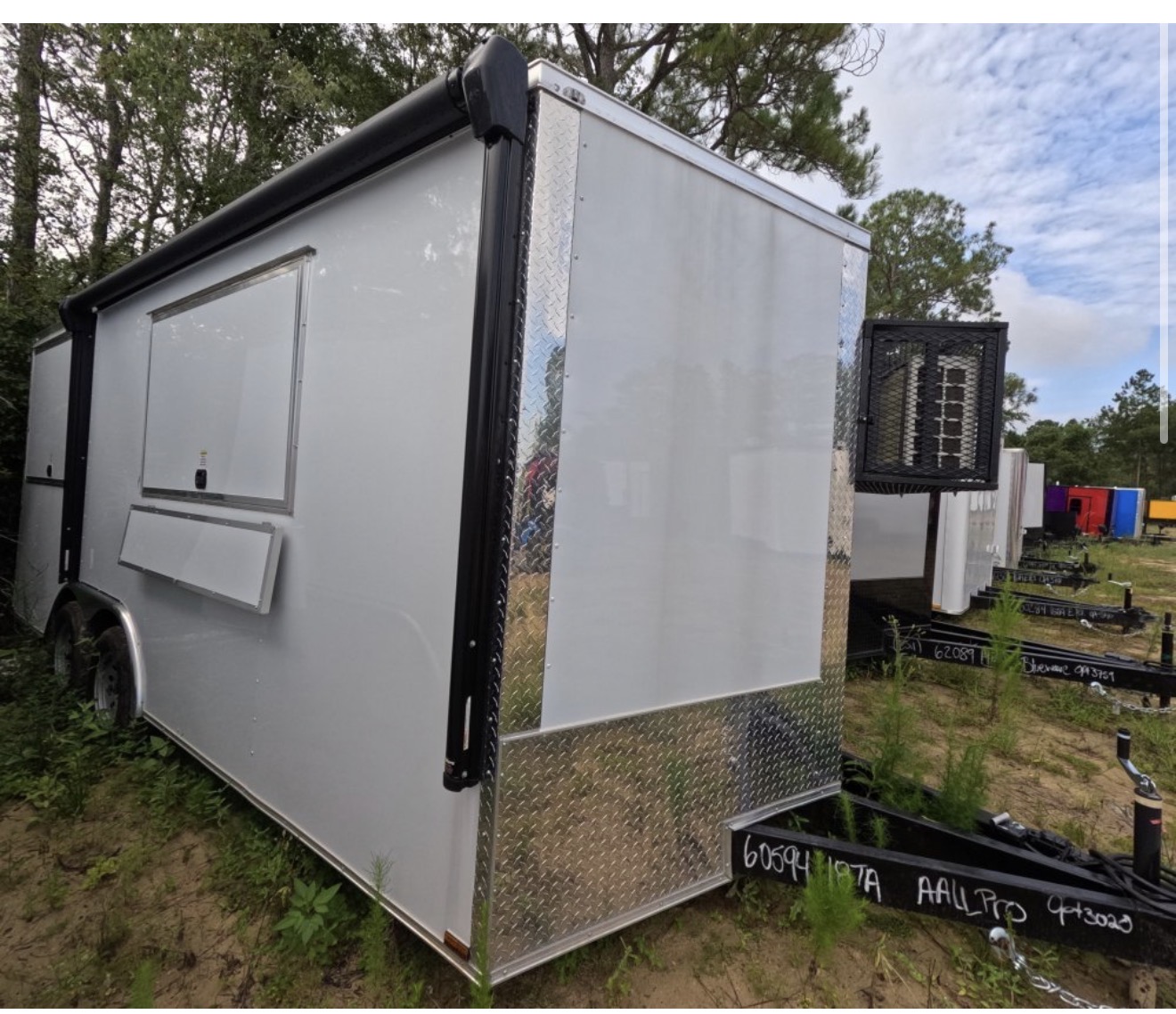 8.5×18 Tandem Axle Concession Trailer